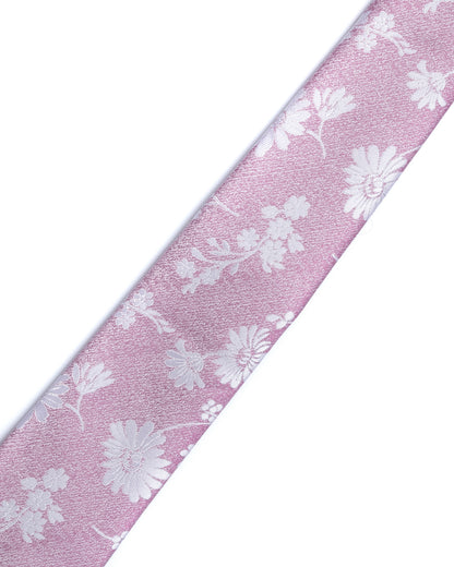Man wearing a pink tie