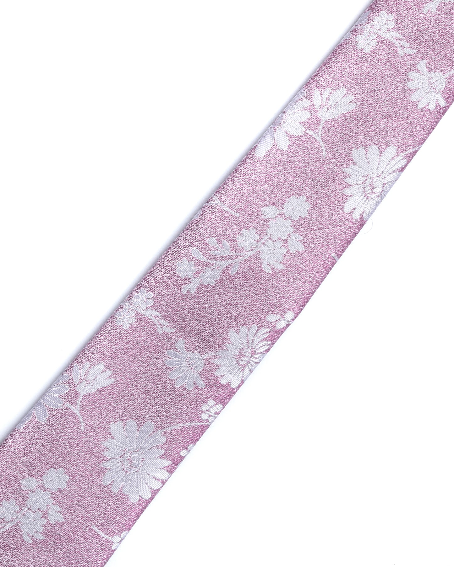 Pink Floral Tie