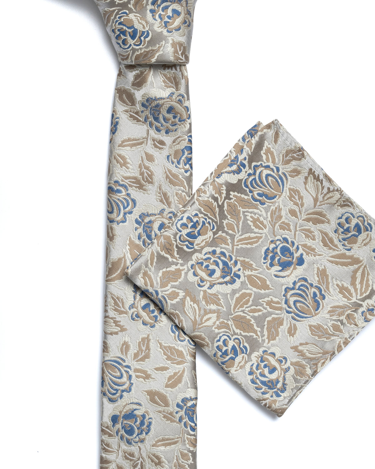 Man wearing a stone tie