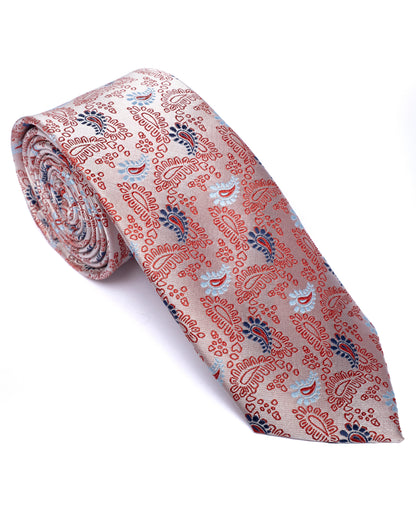 Pink Paisley Tie