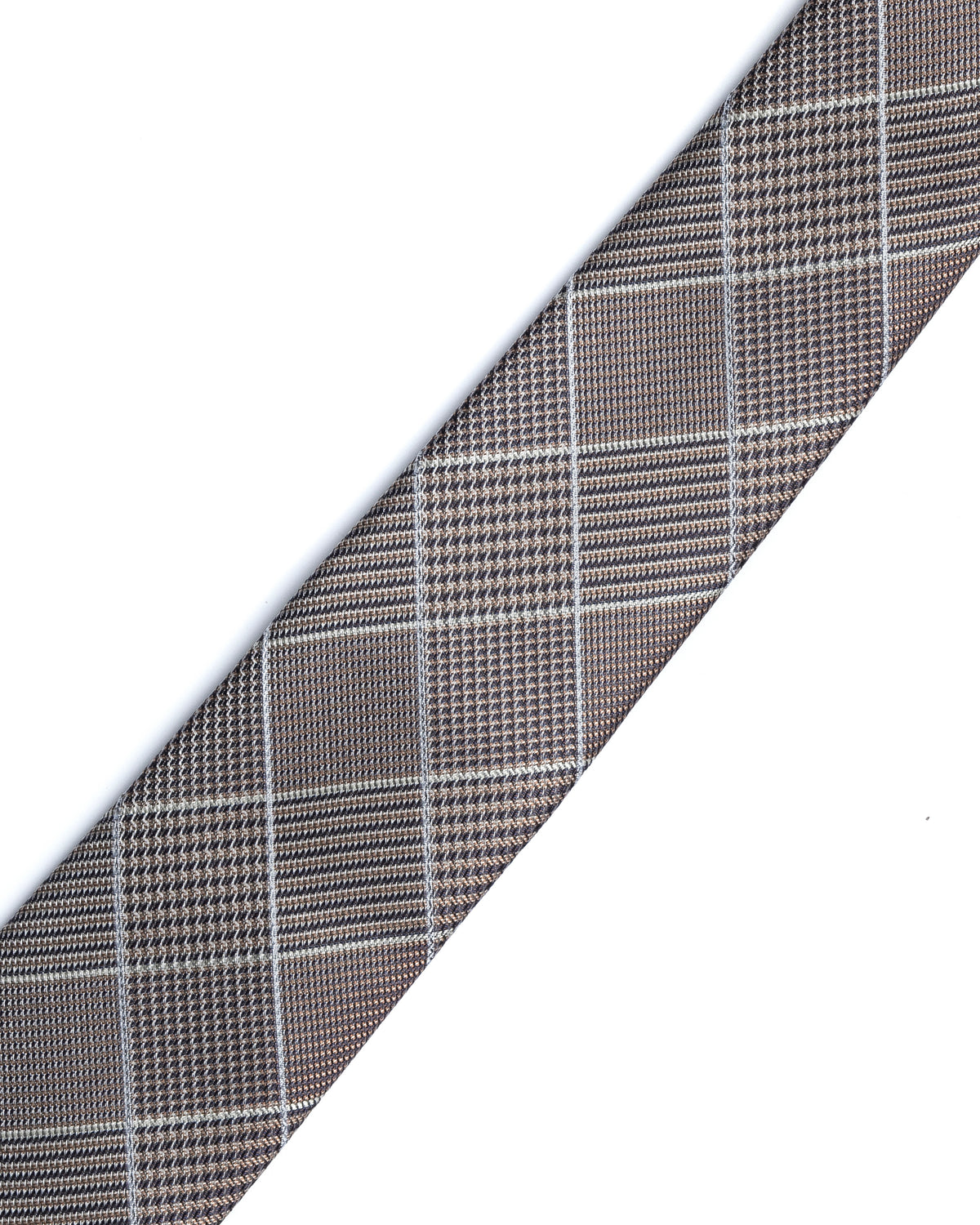 Man wearing a brown tie