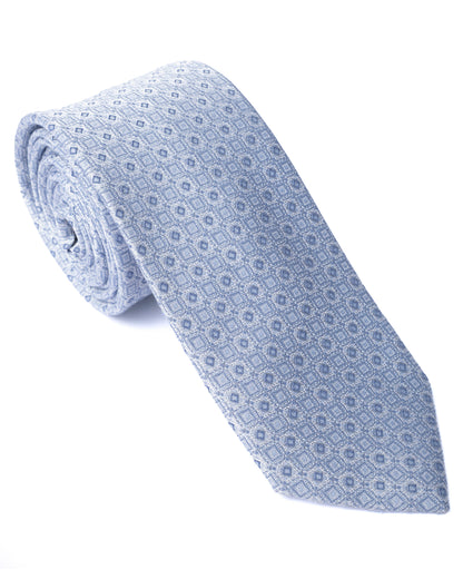 Man wearing a blue tie