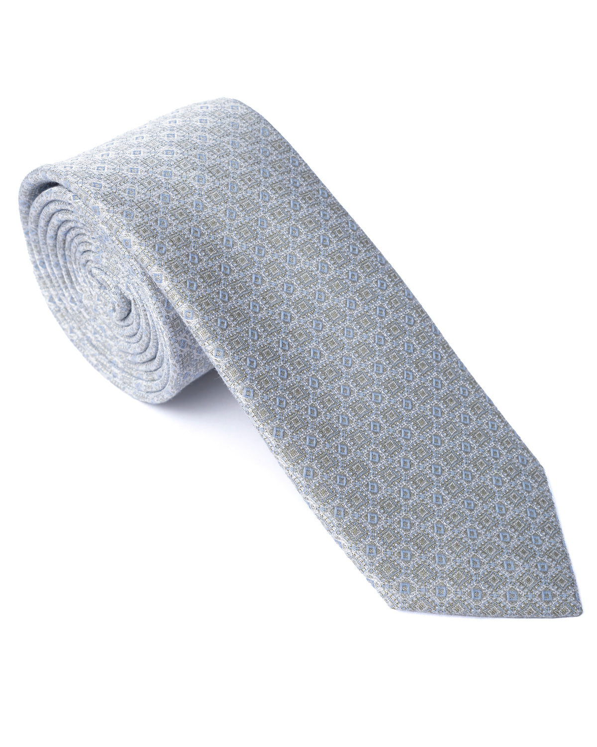 Man wearing a green tie