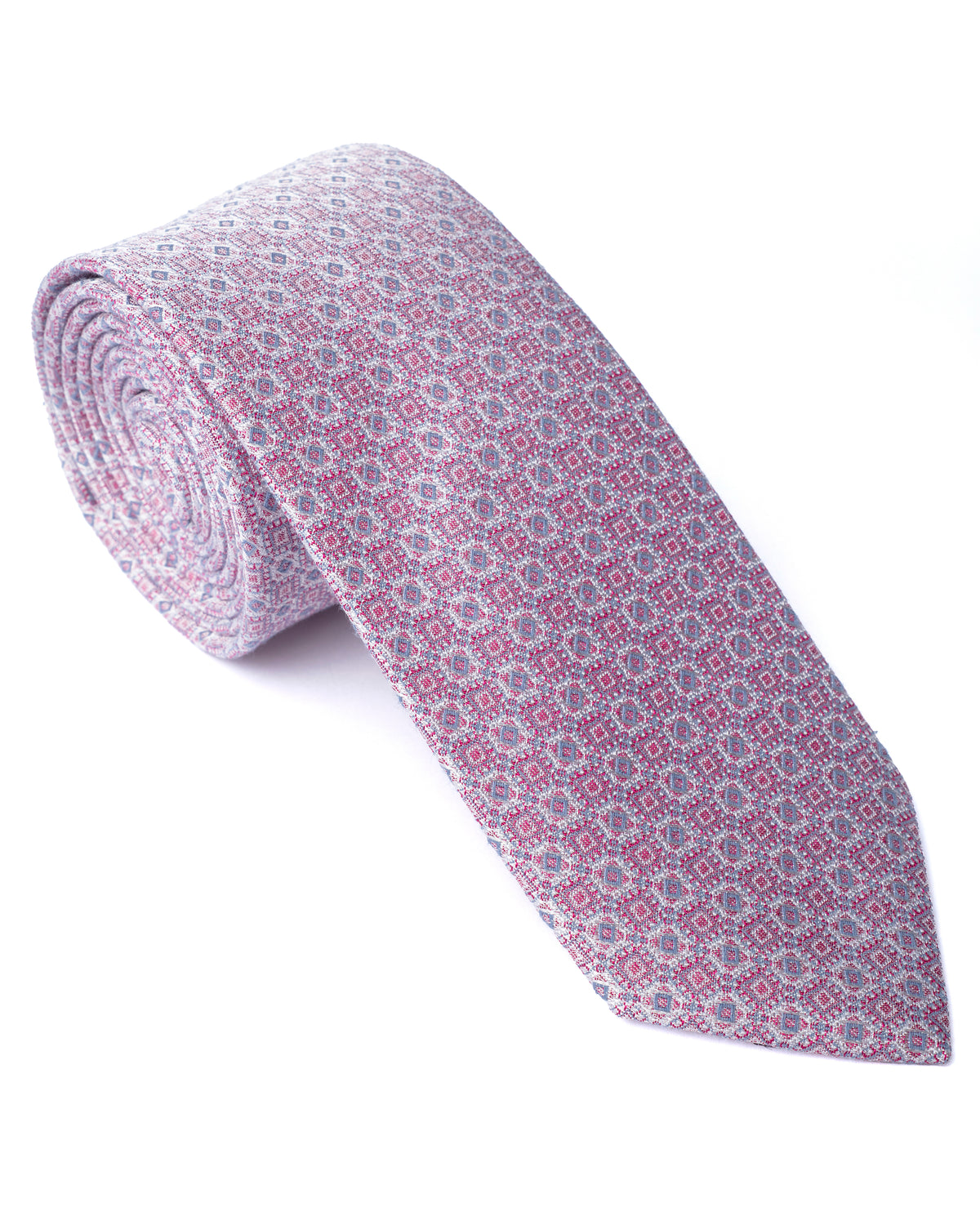 Man wearing a red tie