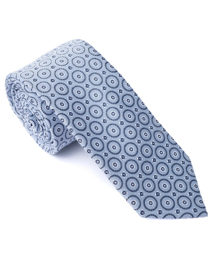 Man wearing a blue tie