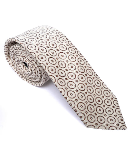 Man wearing a brown tie