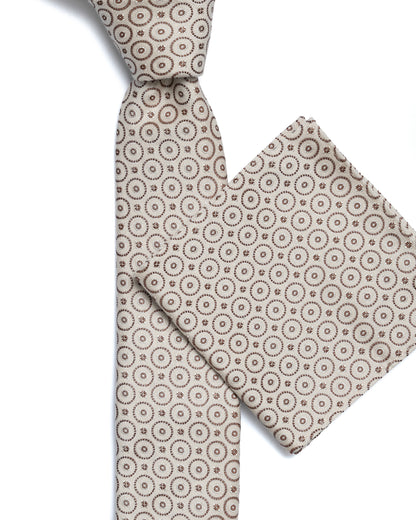 Man wearing a brown tie