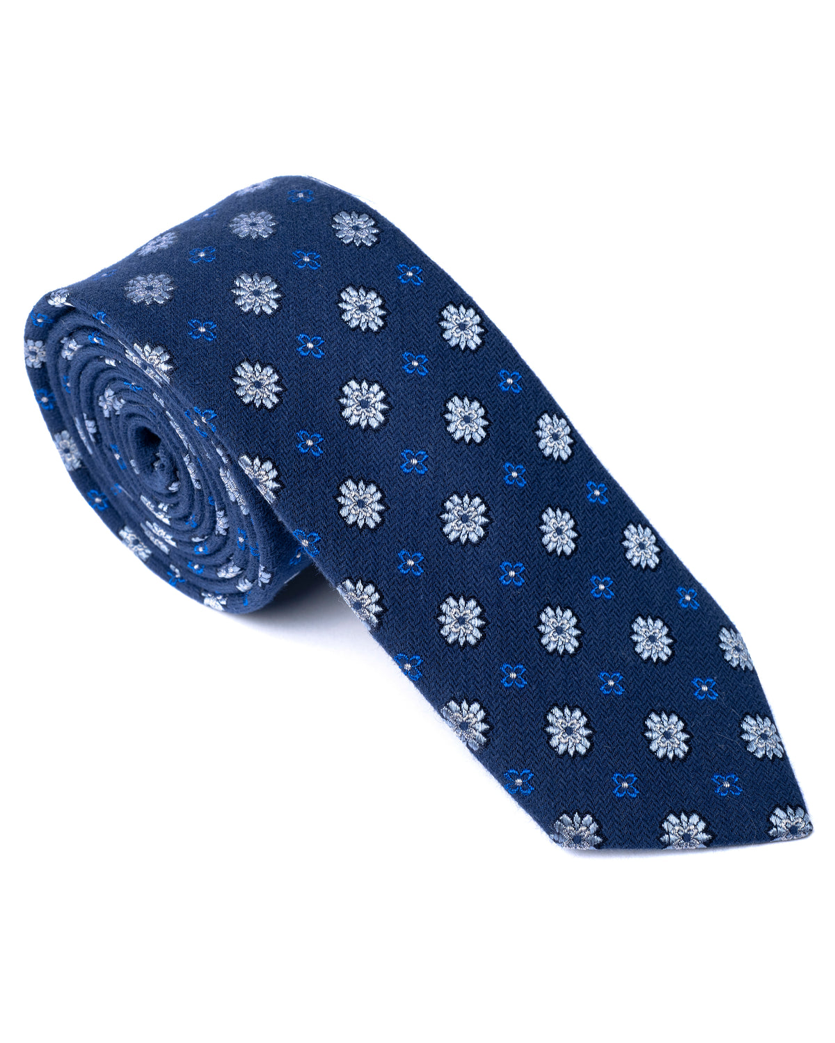 Man wearing a blue tie