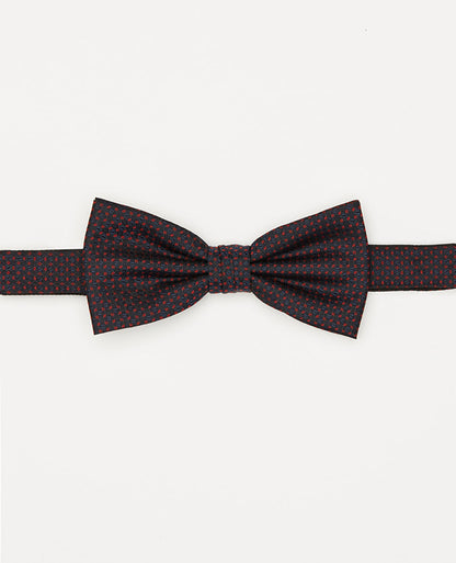 Microfibre Geometric Bow Tie