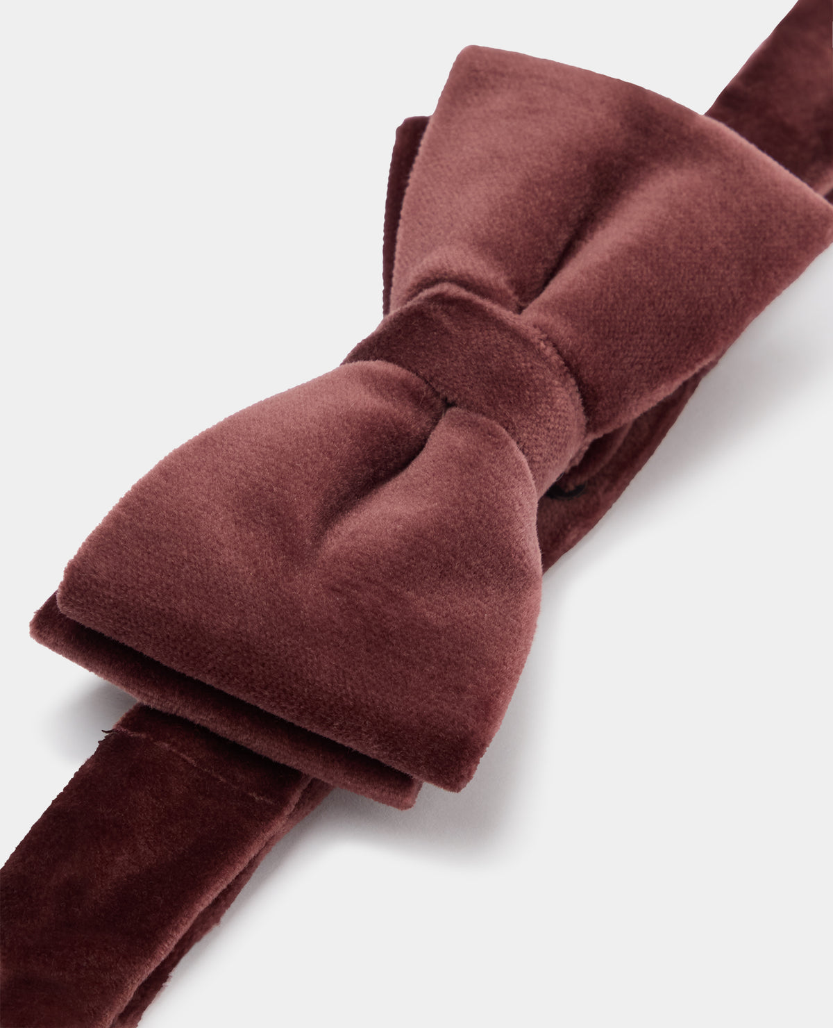 Man wearing a red Velvet Bow Tie