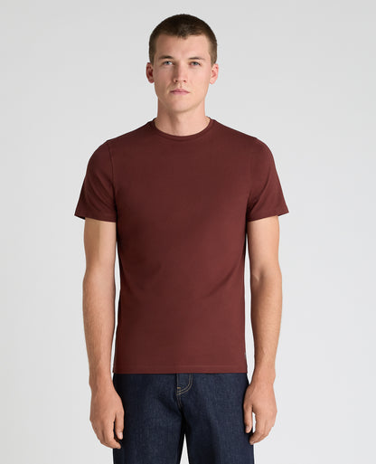 Rust Plain Stretch T-Shirt