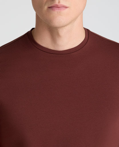 Rust Plain Stretch T-Shirt