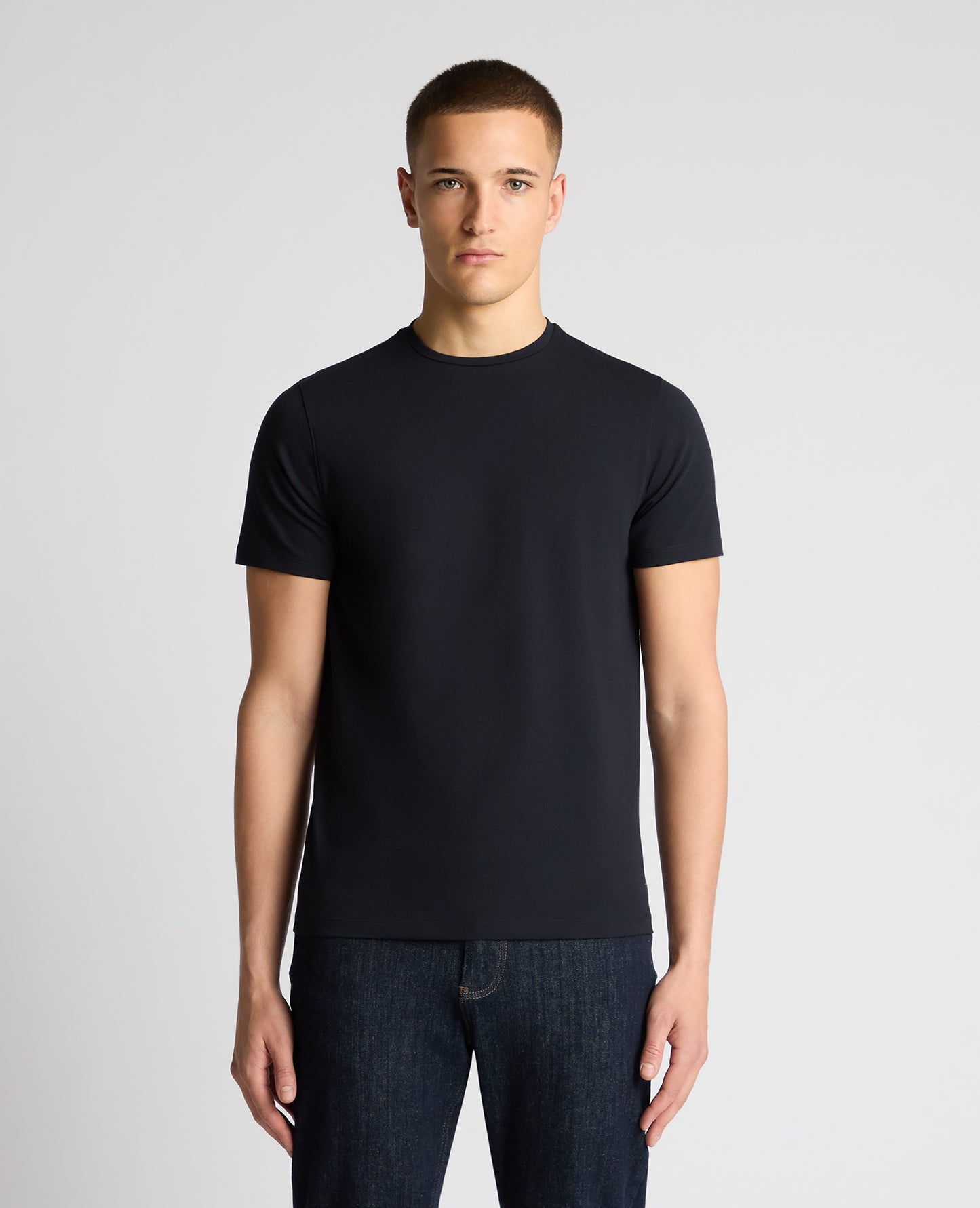 Cotton Stretch Crew Neck Brotherhood T-Shirt