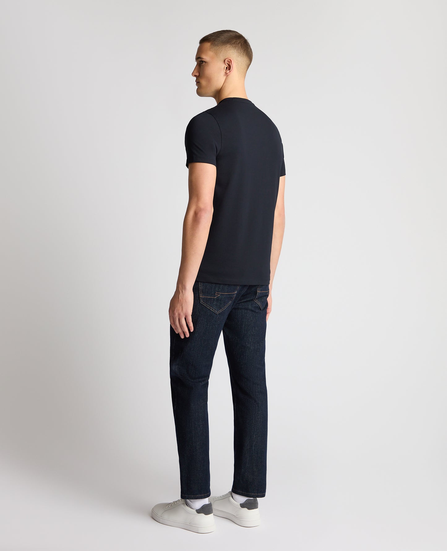 Cotton Stretch Crew Neck Brotherhood T-Shirt