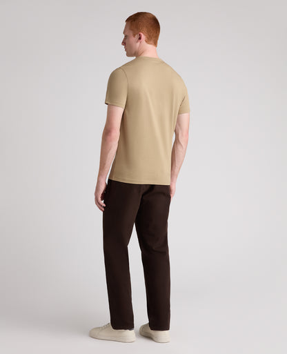 Stone Plain Stretch T-Shirt