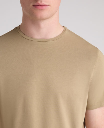 Stone Plain Stretch T-Shirt