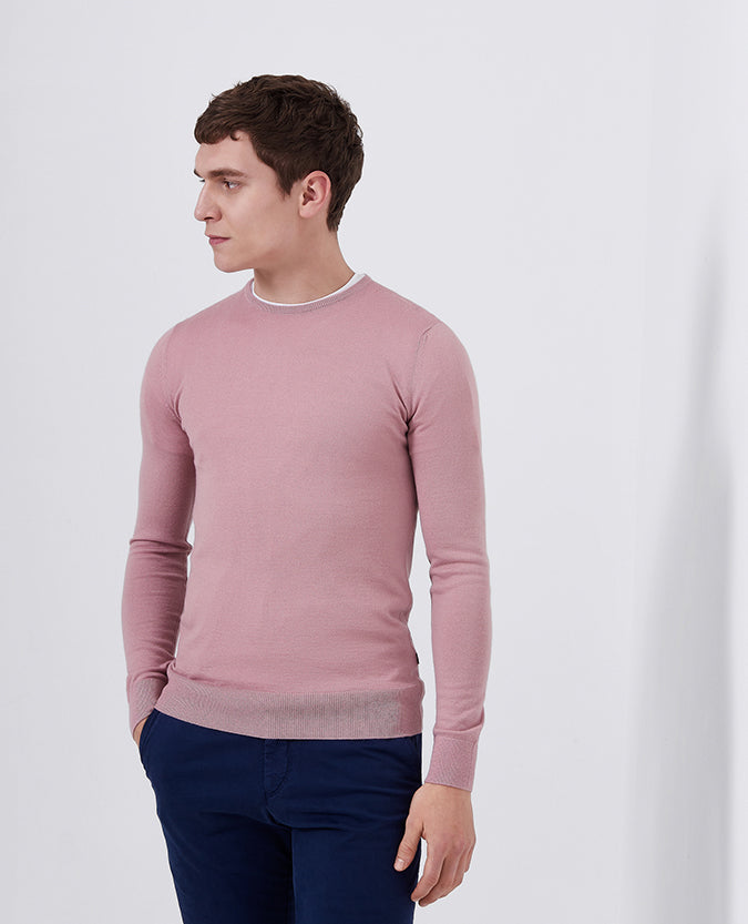 Slim Fit Merino Wool-Blend Sweater