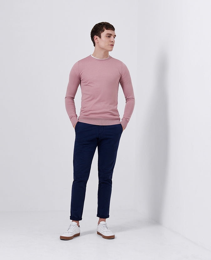 Slim Fit Merino Wool-Blend Sweater