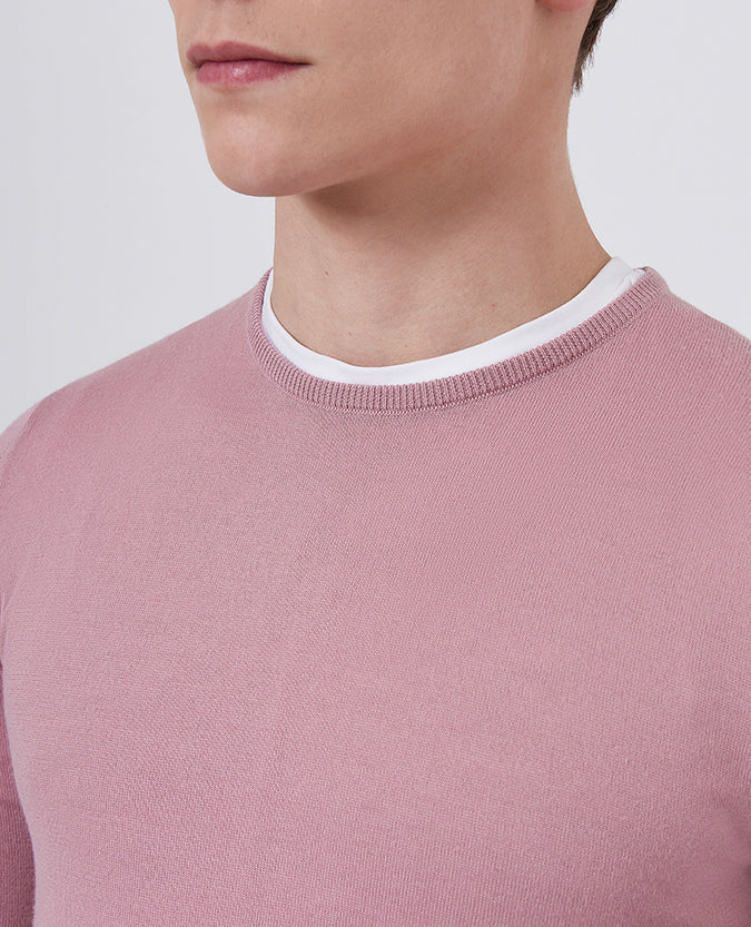 Slim Fit Merino Wool-Blend Sweater