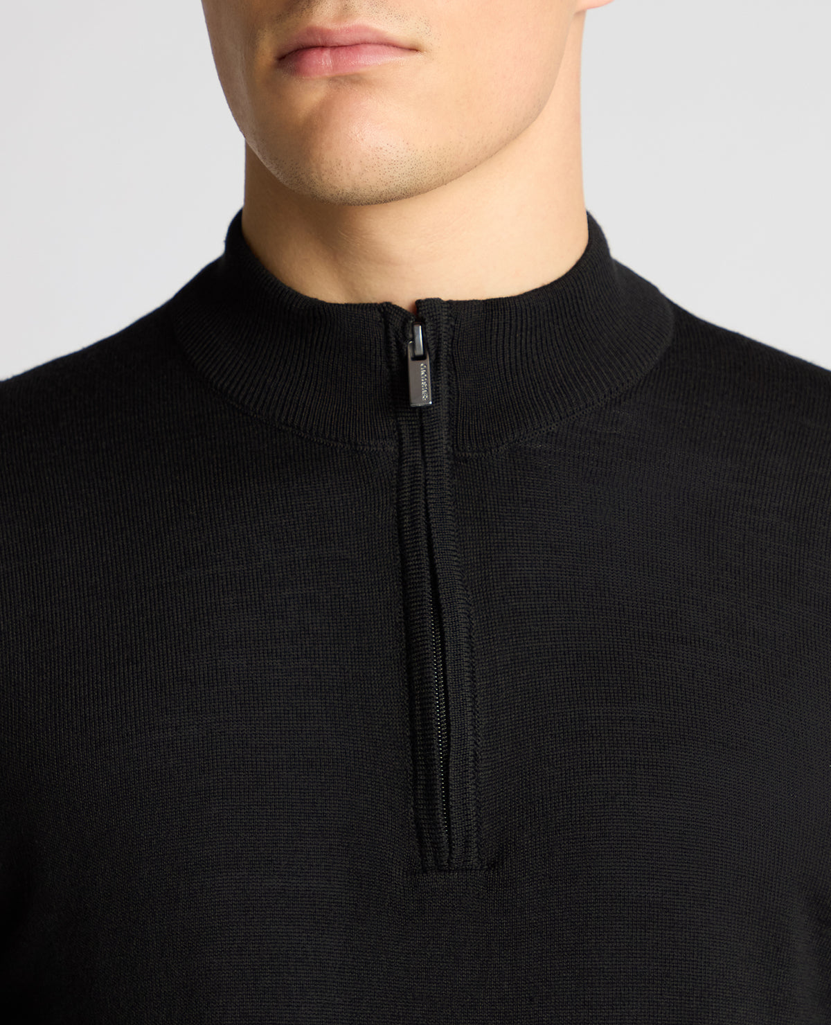Man wearing a Black jumper