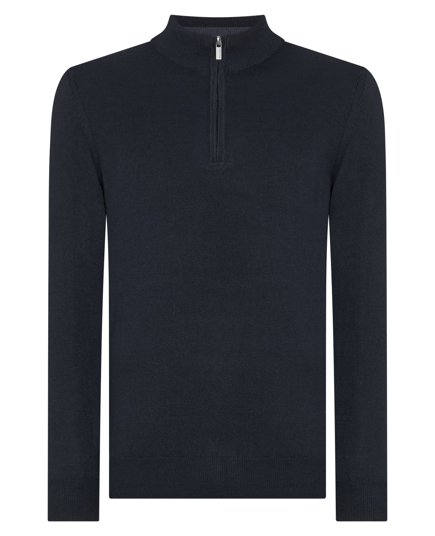 Man wearing a navy jumper