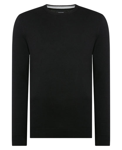 Crew Neck Cotton Sweater
