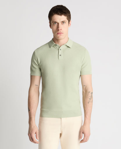 Man wearing a green jumper