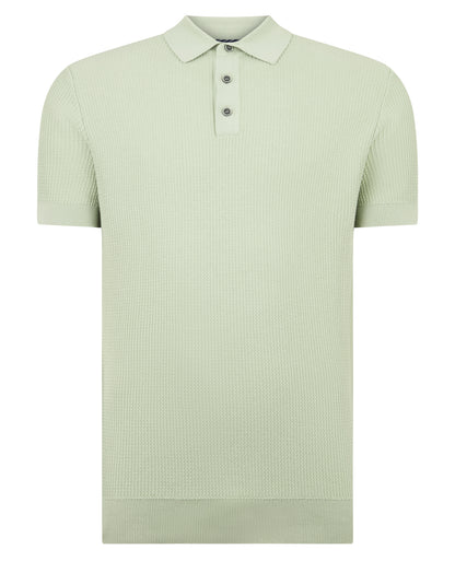 Man wearing a green jumper