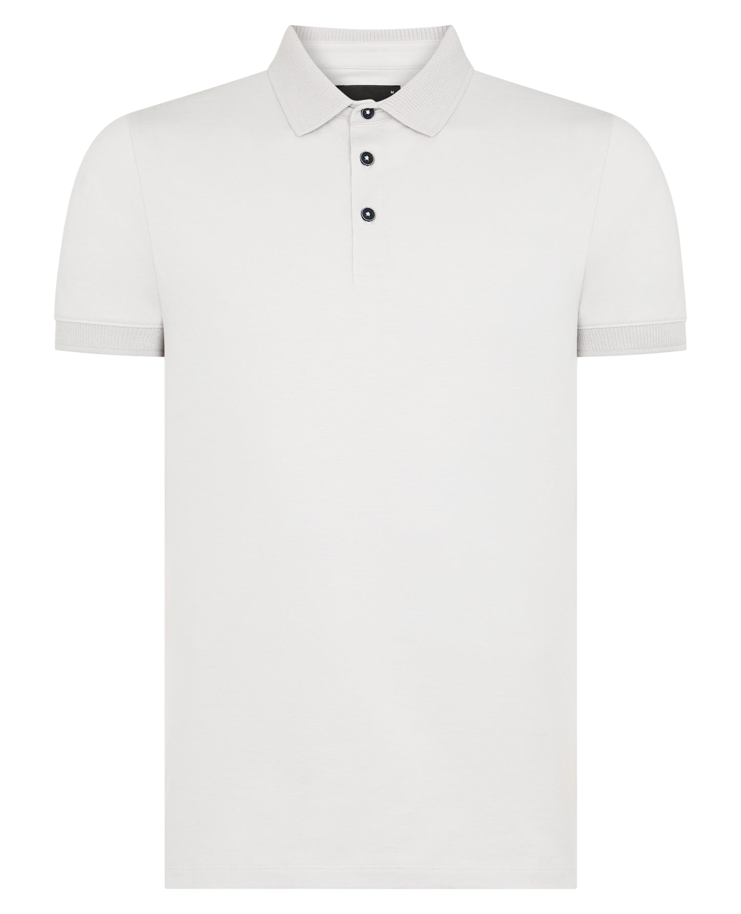 Tapered Fit Cotton-Stretch Polo Shirt