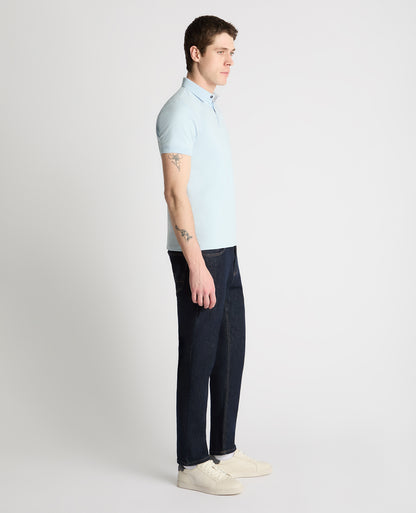 Man wearing a blue jumper