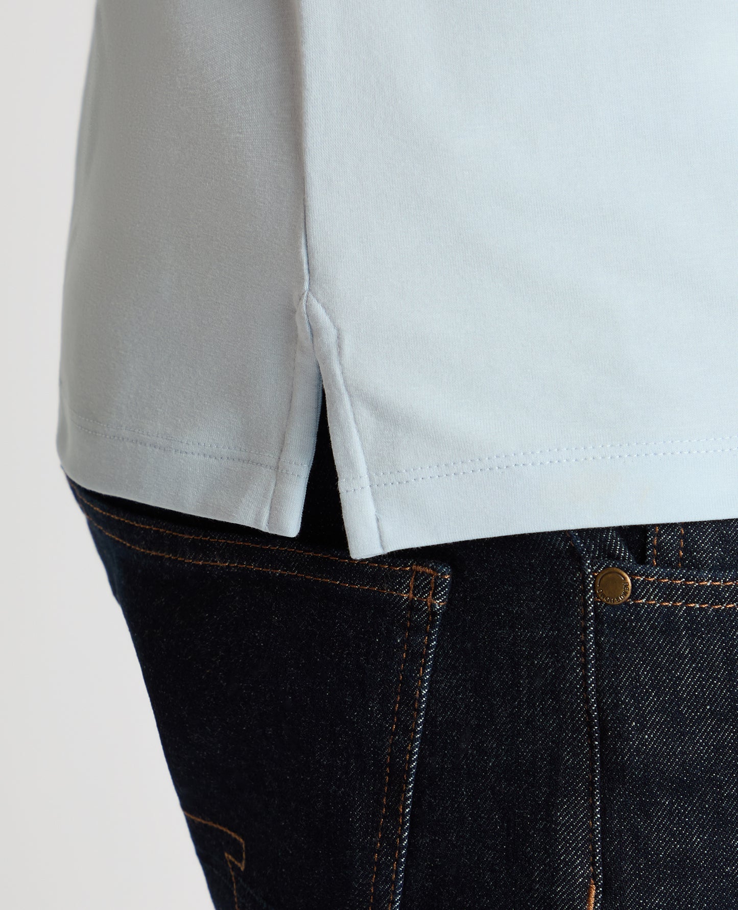 Tapered Fit Cotton-Stretch Polo Shirt