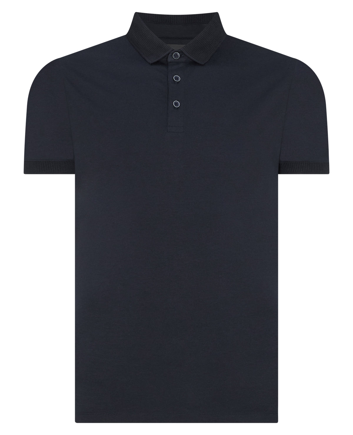 Man wearing a navy jumper