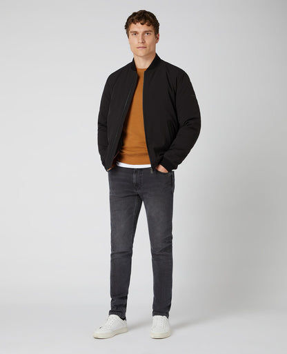 Tapered Fit Cotton-Blend Sweatshirt