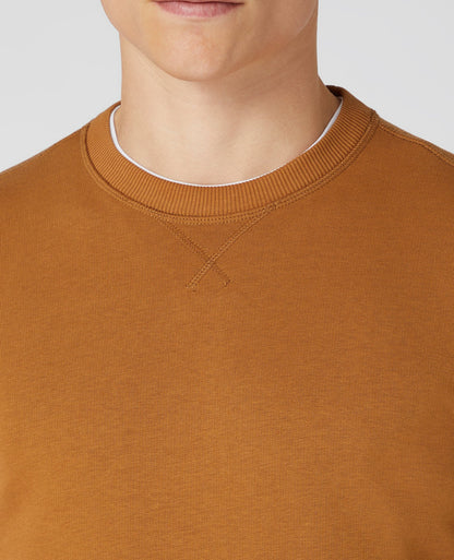 Tapered Fit Cotton-Blend Sweatshirt