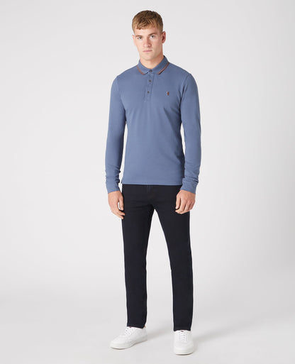 Slim Fit Cotton-Stretch Pique Polo Shirt