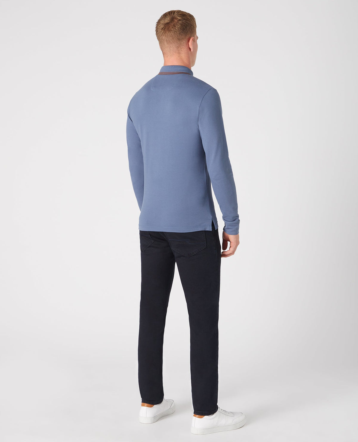 Slim Fit Cotton-Stretch Pique Polo Shirt