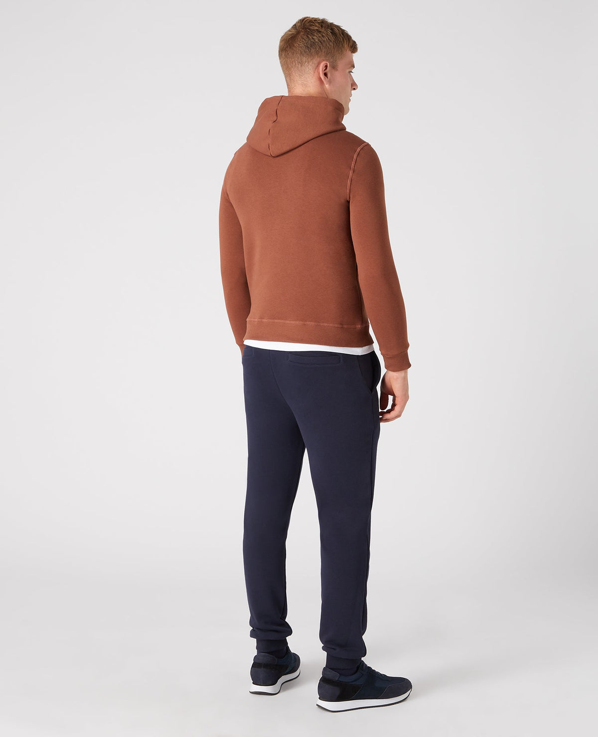 Tapered Fit Cotton-Blend Hoodie