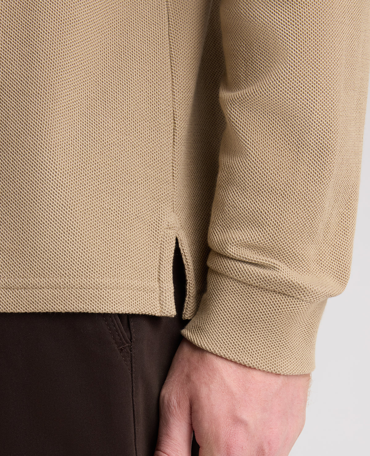 Stone Branded Cotton Polo