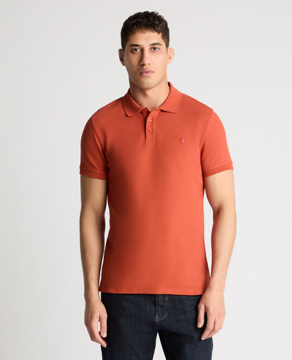 Embroidered Cotton Polo Shirt