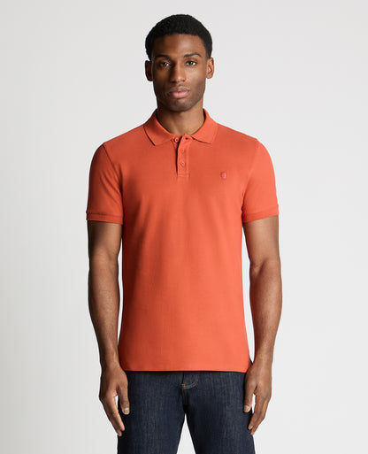 Embroidered Cotton Polo Shirt