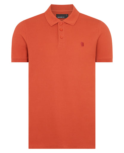 Embroidered Cotton Polo Shirt
