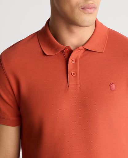 Embroidered Cotton Polo Shirt