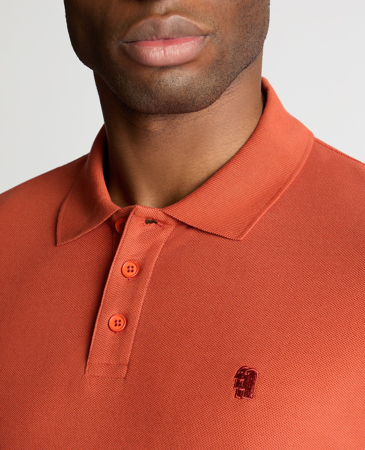 Embroidered Cotton Polo Shirt