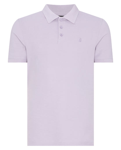 Embroidered Cotton Polo Shirt