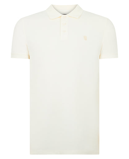 Embroidered Cotton Polo Shirt