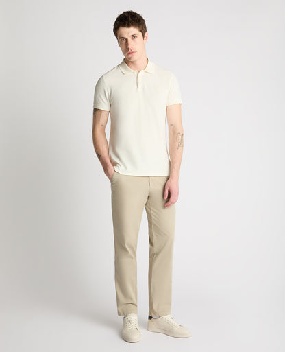 Man wearing a cream jumper