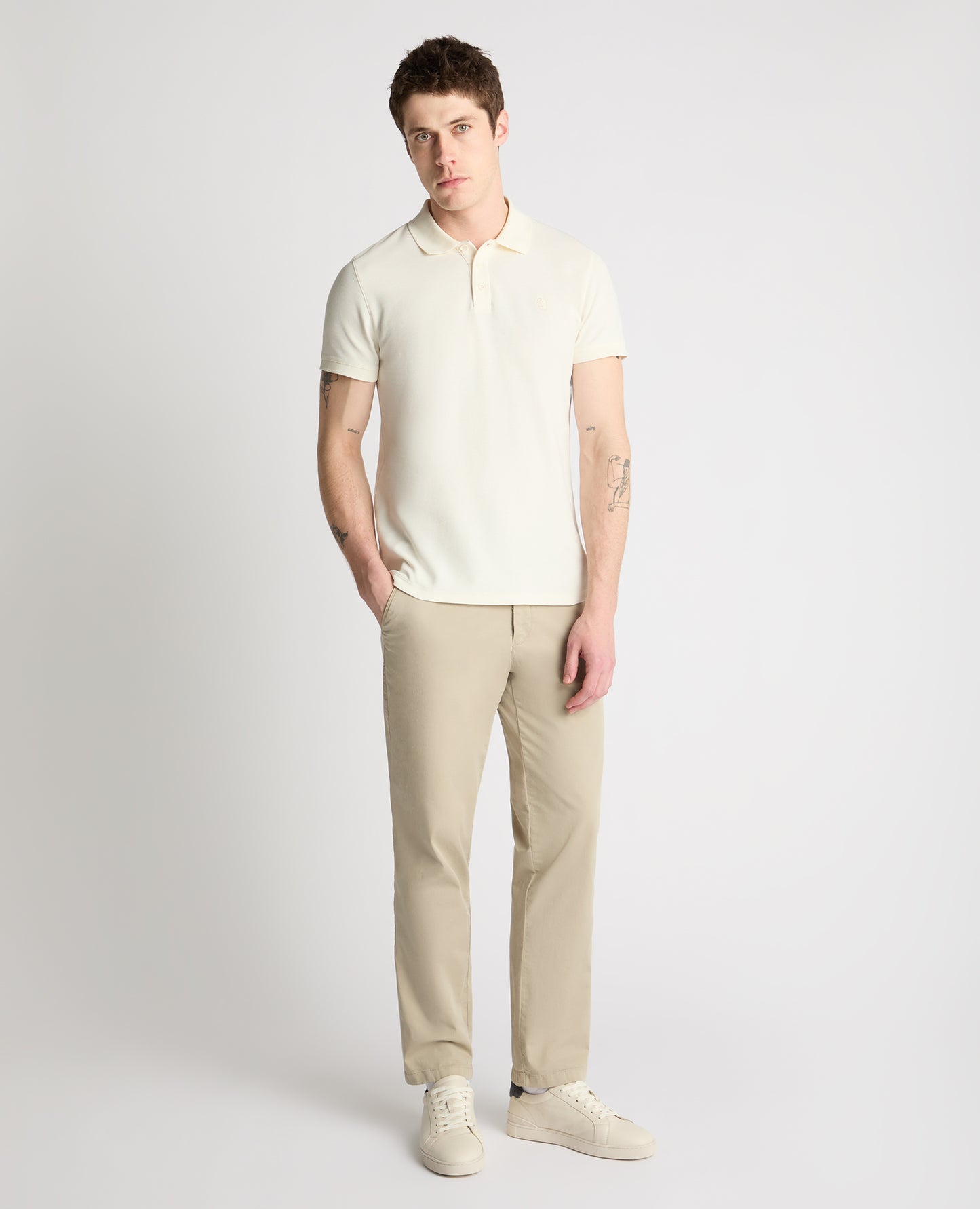 Embroidered Cotton Polo Shirt