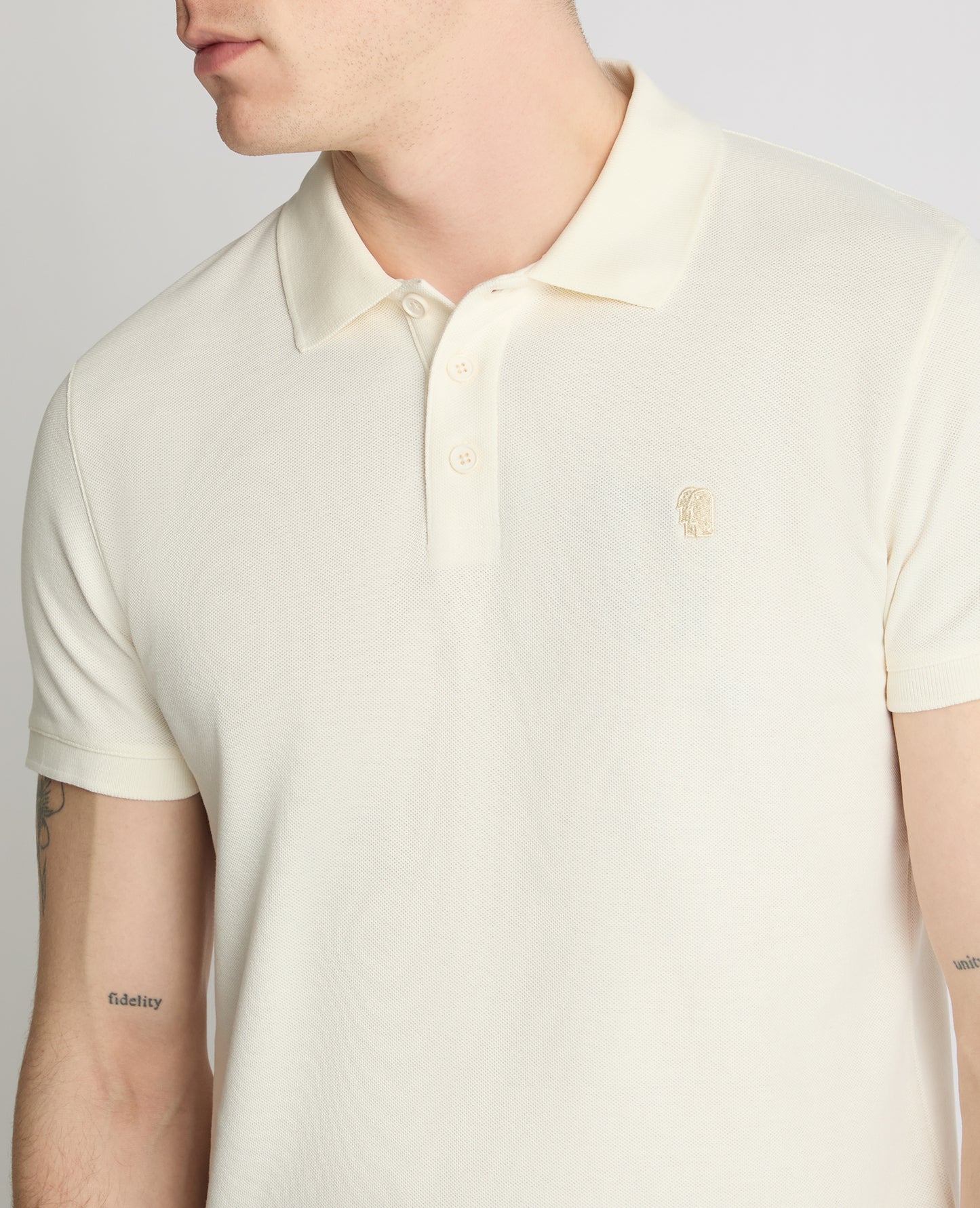 Embroidered Cotton Polo Shirt