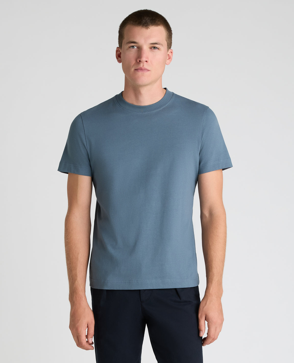 Blue Organic Cotton T-Shirt
