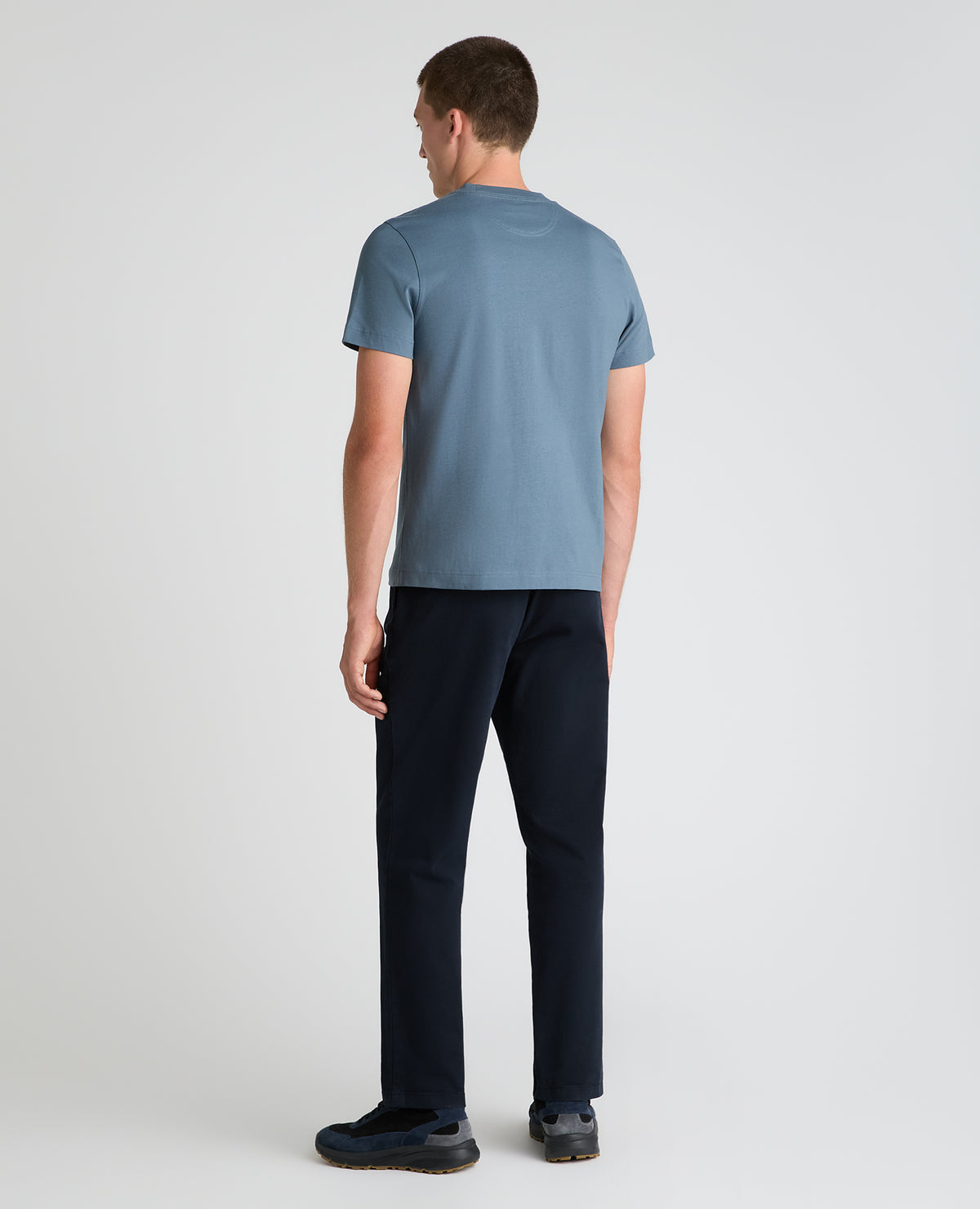 Blue Organic Cotton T-Shirt